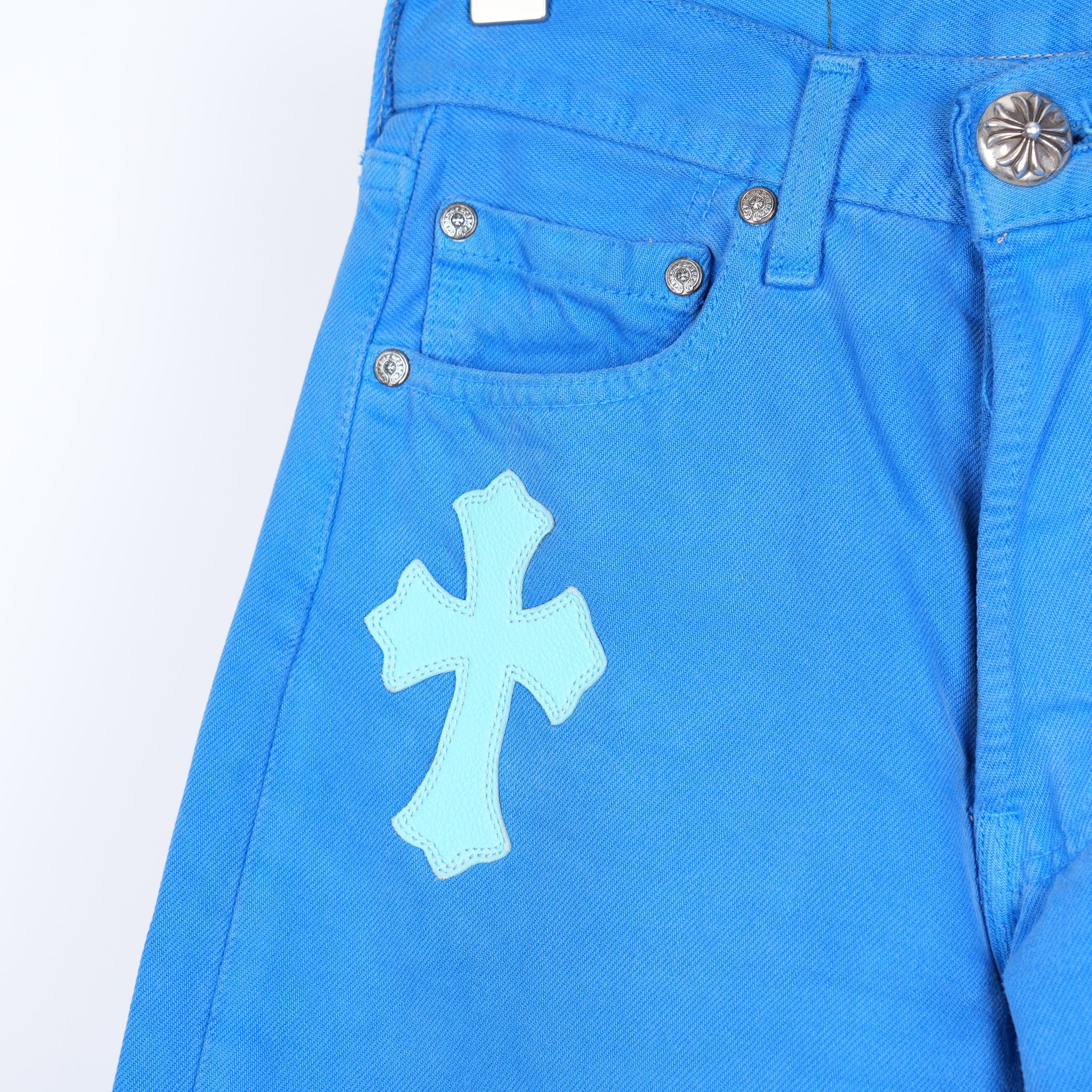 Chrome Hearts CHROME HEARTS BLUE LONDON JEANS Size US 26 / EU 42 - 5 Thumbnail
