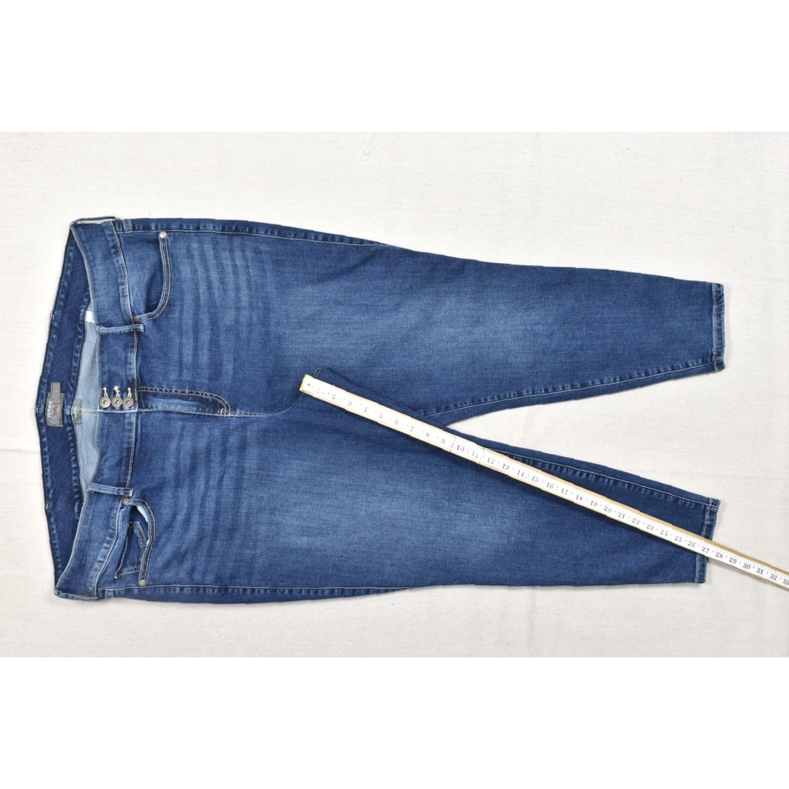 Torrid Torrid Jeans Jegging 26R Denim Dark Wash High Rise 3-Button Fly Women 5-Pocket Stretch Size 26" / US 2 / IT 38 - 3 Thumbnail