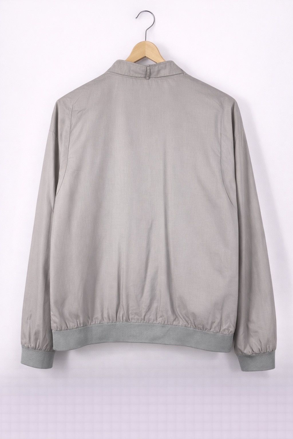Members Only Members Only Classic Grey Bomber Jacket – Vintage Zip Jacket Size US L / EU 52-54 / 3 - 2 Thumbnail