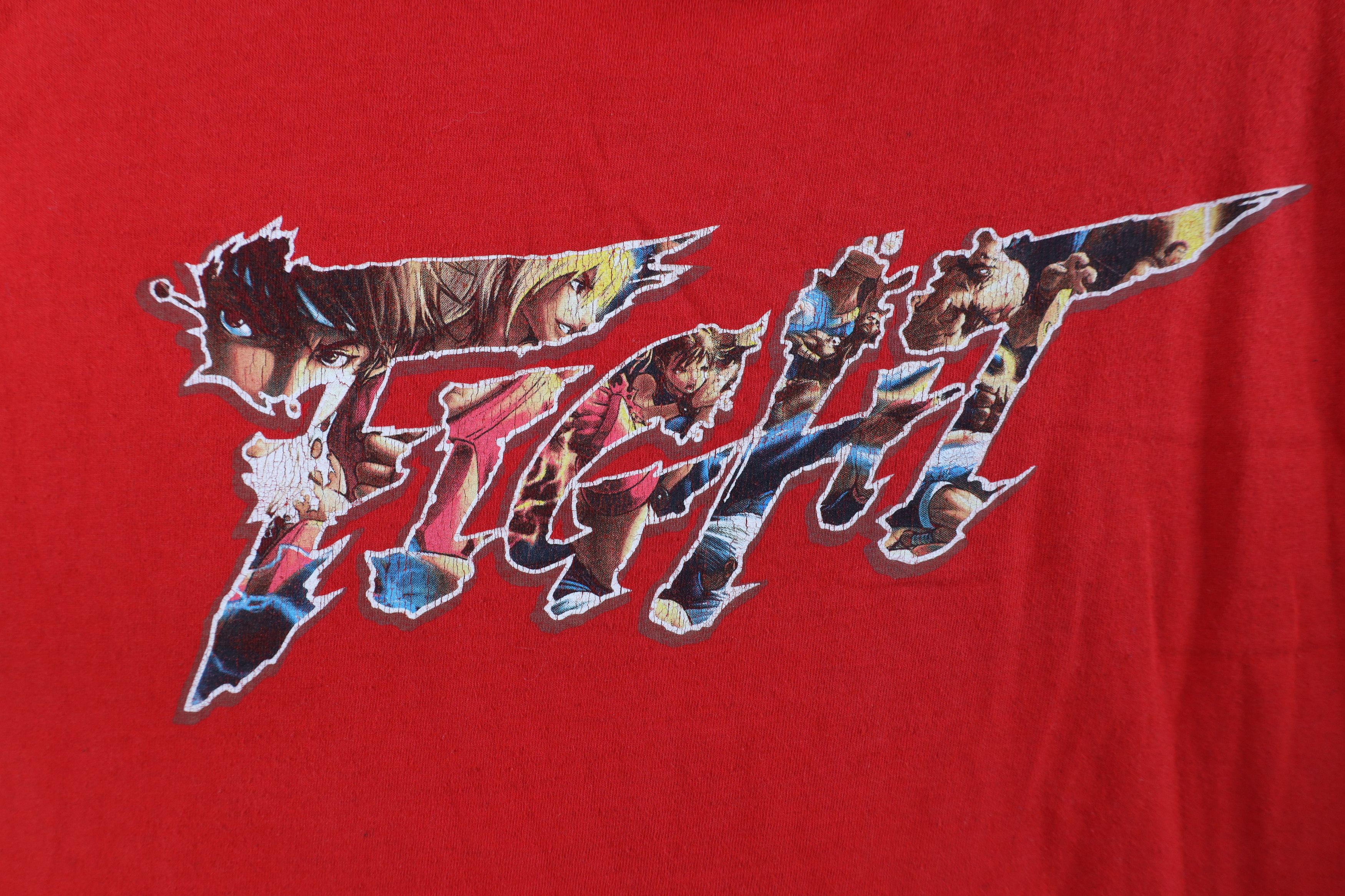 Vintage Vintage Y2K Spell Street Fighter Fight Video Game T-Shirt Size XXL / US 16-18 / IT 52-54 - 4 Thumbnail