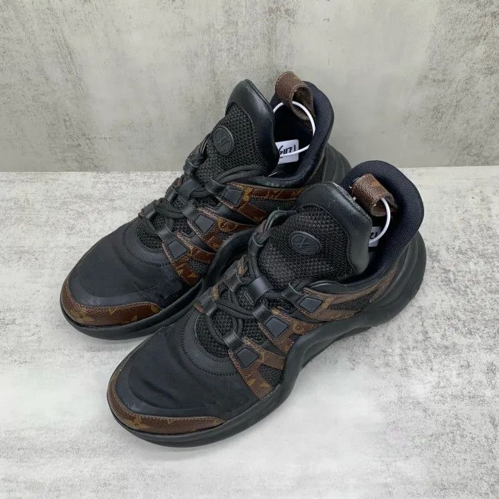 Louis Vuitton Louis Vuitton Archlight Sneakers for Women in Black 0079 Size US 7 / IT 37 - 1 Thumbnail