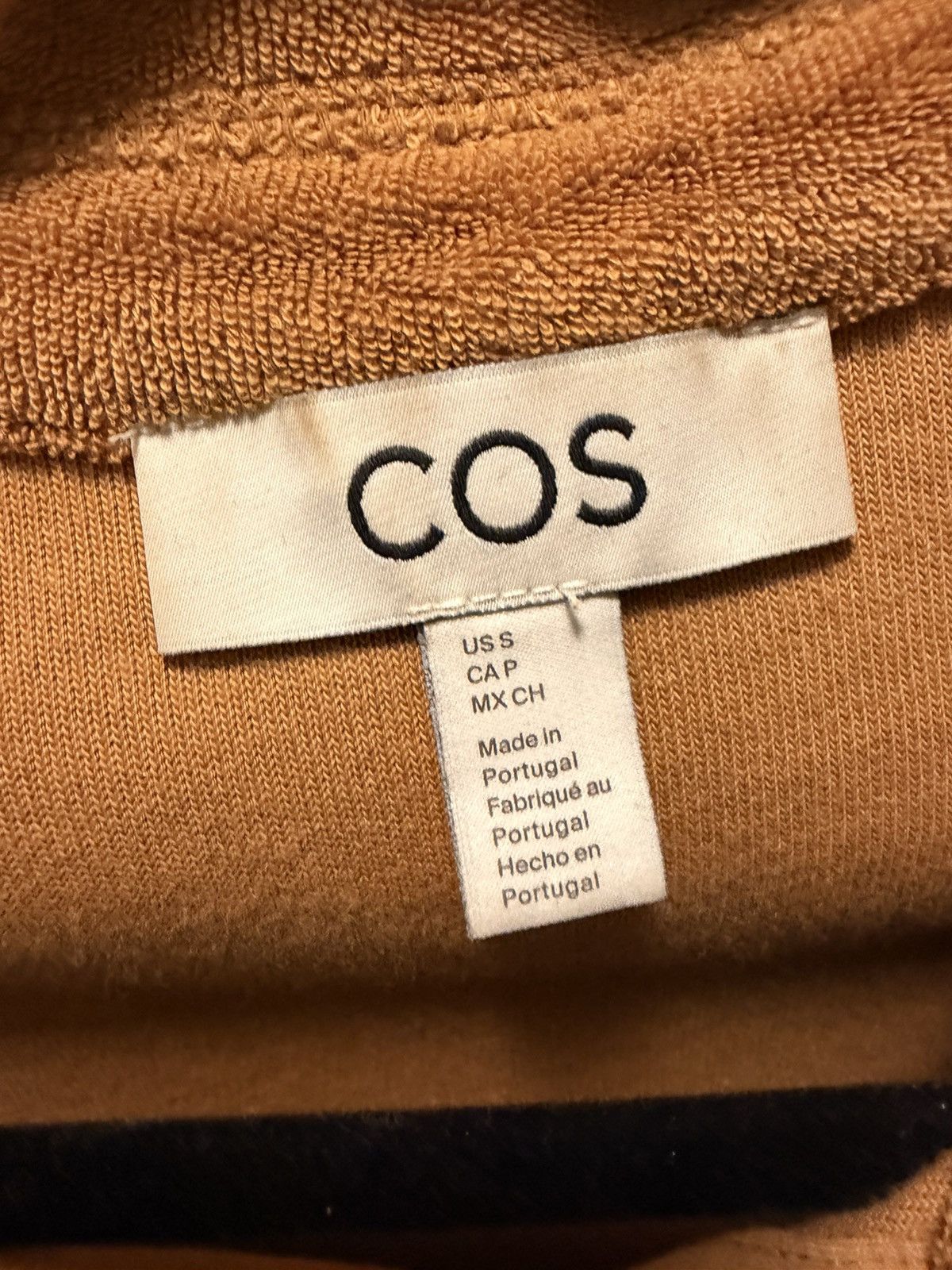 Cos Terrycloth beige polo Size US S / EU 44-46 / 1 - 3 Thumbnail