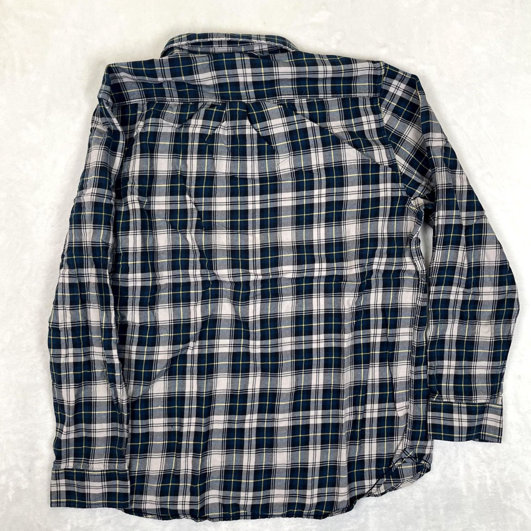 Vans Vans Shirt Mens XL Blue Plaid Classic Flannel Long Sleeve Button Front Casual Size US XL / EU 56 / 4 - 6 Thumbnail