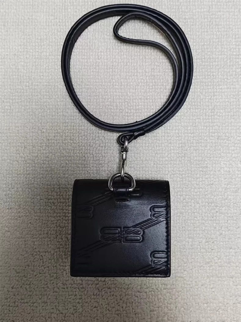 Balenciaga Balenciaga Embossed Earphone Bag 2501-Nextarrow Size ONE SIZE - 1 Thumbnail