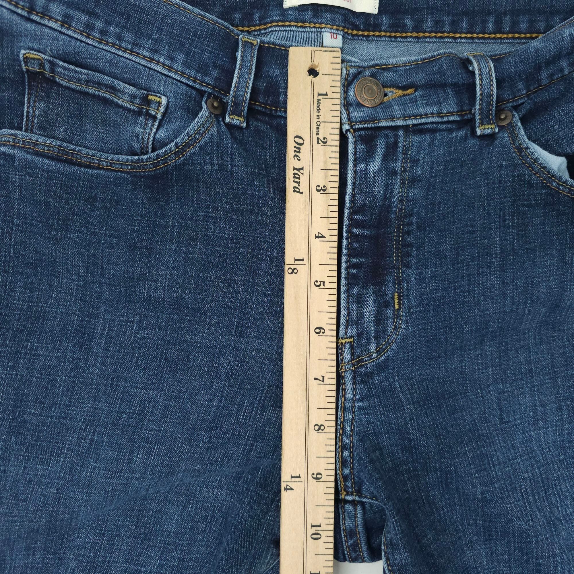 Levi's Levis Classic Boot Cut Jeans Women 10 Stretch Denim Mid Rise Size 32" / US 10 / IT 46 - 4 Thumbnail