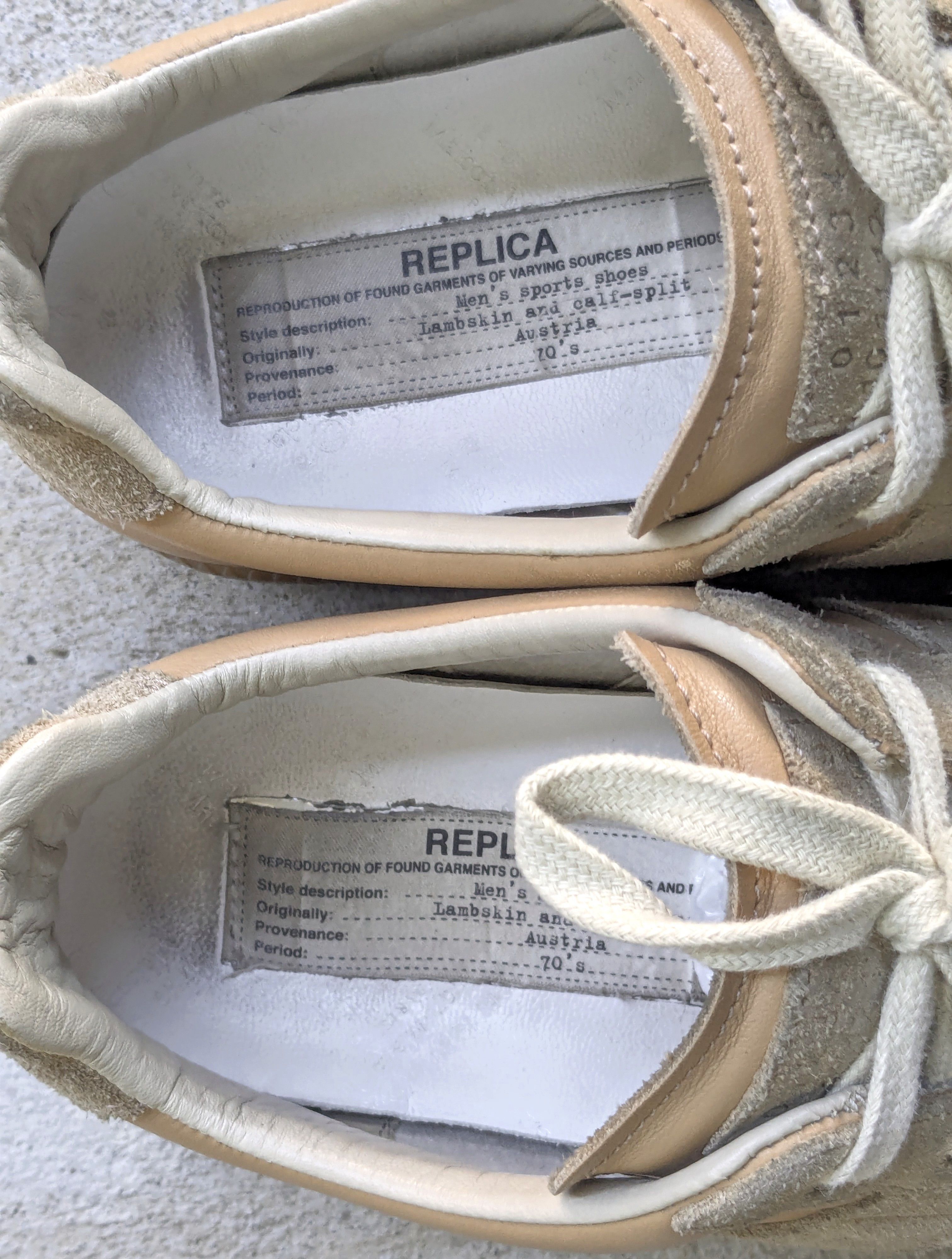 Maison Margiela Maison Margiela GAT Replica Tan 7.5 37.5 Women's Size US 7.5 / IT 37.5 - 11 Thumbnail