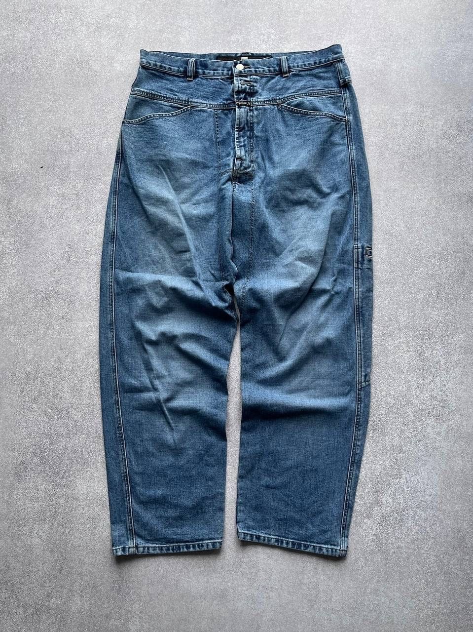 Marithe + Francois Girbaud × Vintage VINTAGE MFG MARITHE FRANCOIS GIRBRAUD BAGGY DENIM JEANS 36 Size US 36 / EU 52 - 2 Thumbnail