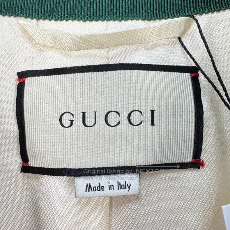 Gucci Gucci Red and green striped double G gold-mouth woollen co Size XS / US 0-2 / IT 36-38 - 5 Thumbnail