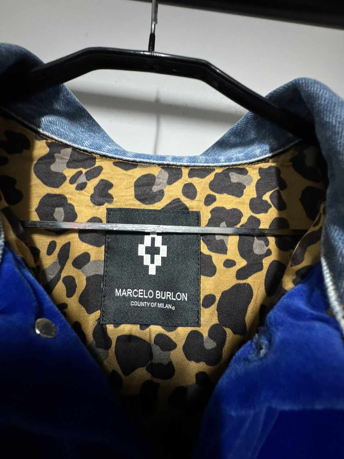 Designer Marcelo Burlon fall 2019 Candies velvet jacket Size US M / EU 48-50 / 2 - 7 Thumbnail
