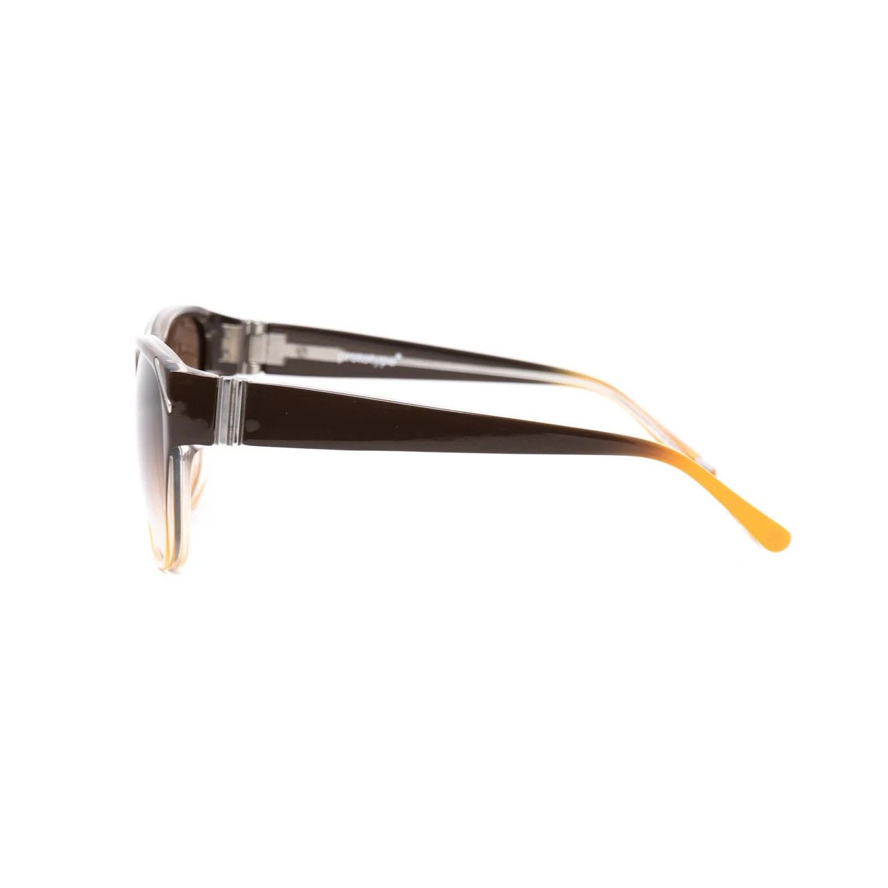 Yohji Yamamoto Yohji Yamamoto Sunglasses Square Brown Size ONE SIZE - 3 Thumbnail