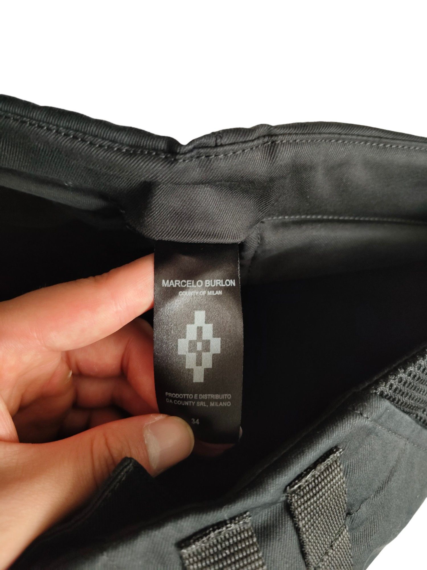Marcelo Burlon Marcelo Burlon Black Pants Size US 34 / EU 50 - 8 Thumbnail