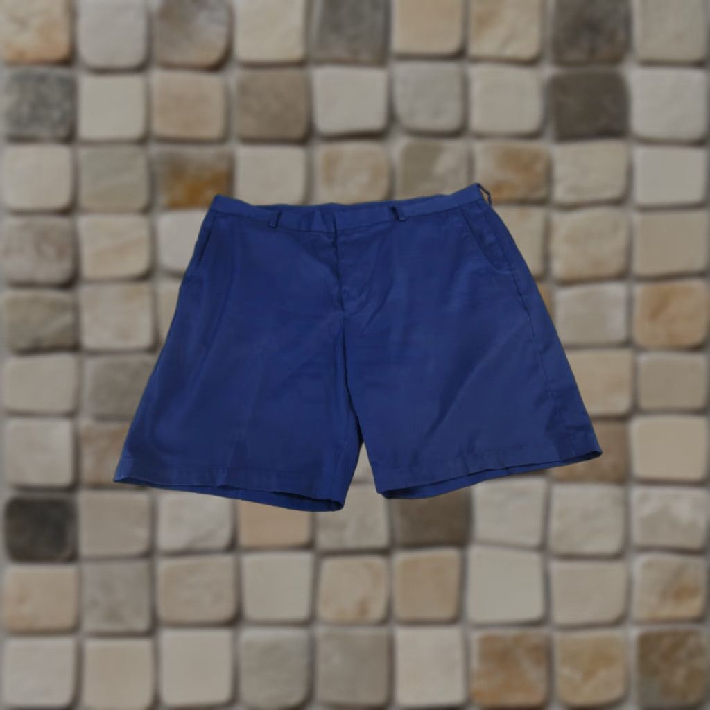 Vintage Bobby Jones Shorts Mens 40 Dark Blue Polyester Chino Size US 40 / EU 56 - 1 Thumbnail
