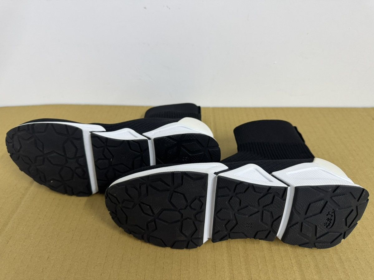 ASH ASH Black Knit Sock Sneakers – Chunky Sole Size US 8 / IT 38 - 3 Thumbnail