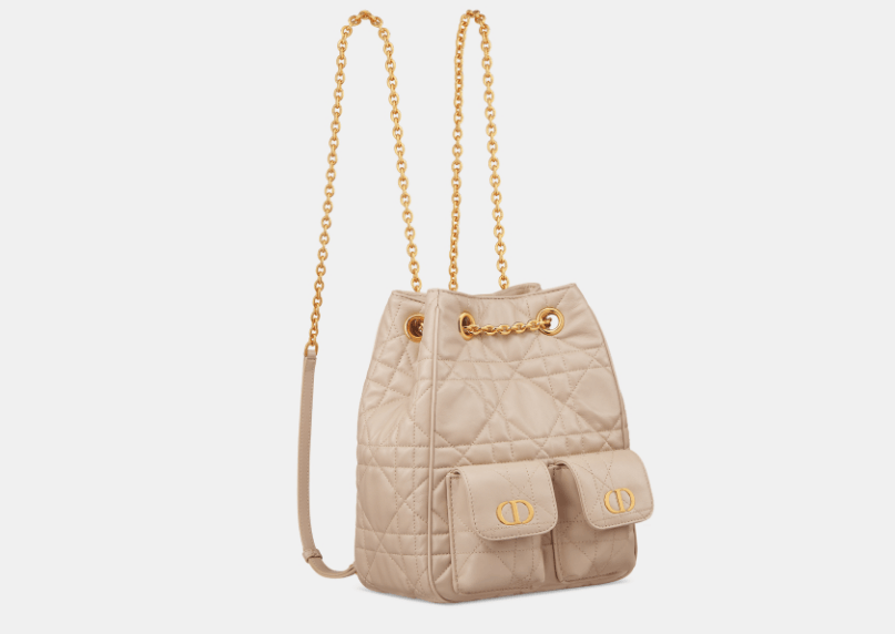 Dior o1w1db10426 M3375U Size:OS/ Medium Backpack in Powder Beige Size ONE SIZE - 1 Thumbnail