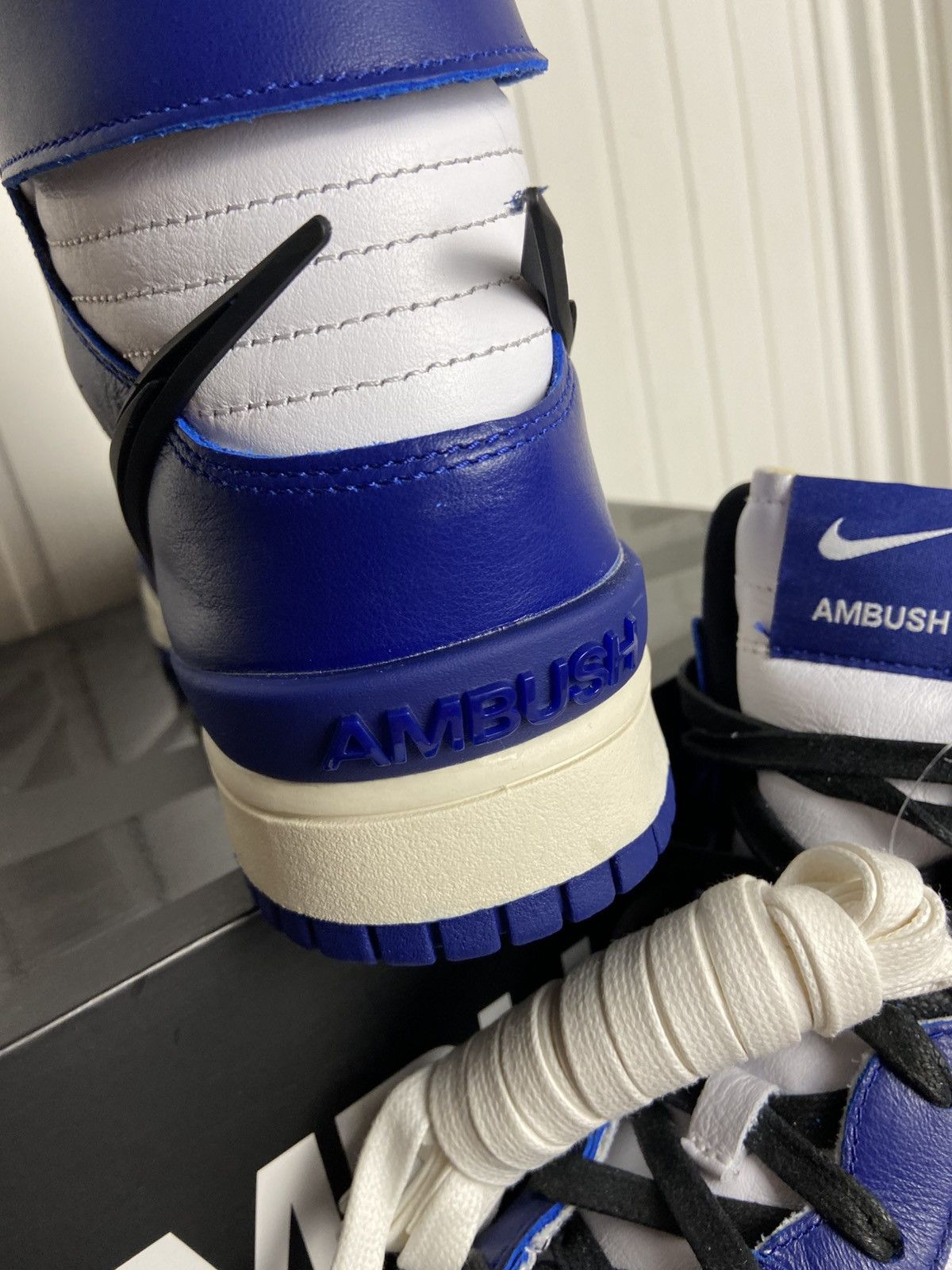 Ambush Design × Nike New Nike Dunk Hi Ambush Deep Royal authentic size 11,5US Size US 11.5 / EU 44-45 - 13 Thumbnail