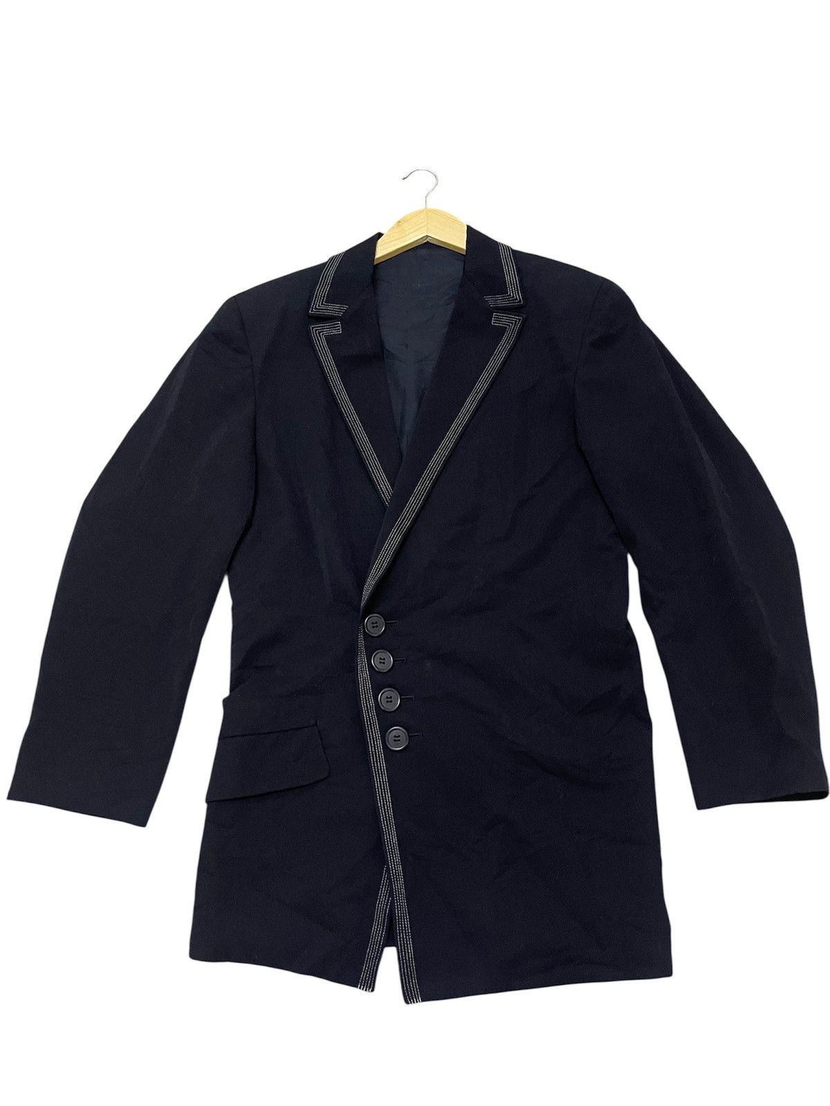 Y's Y’s x Yhoji Yamamoto Women’s Blazer Size M / US 6-8 / IT 42-44 - 7 Thumbnail