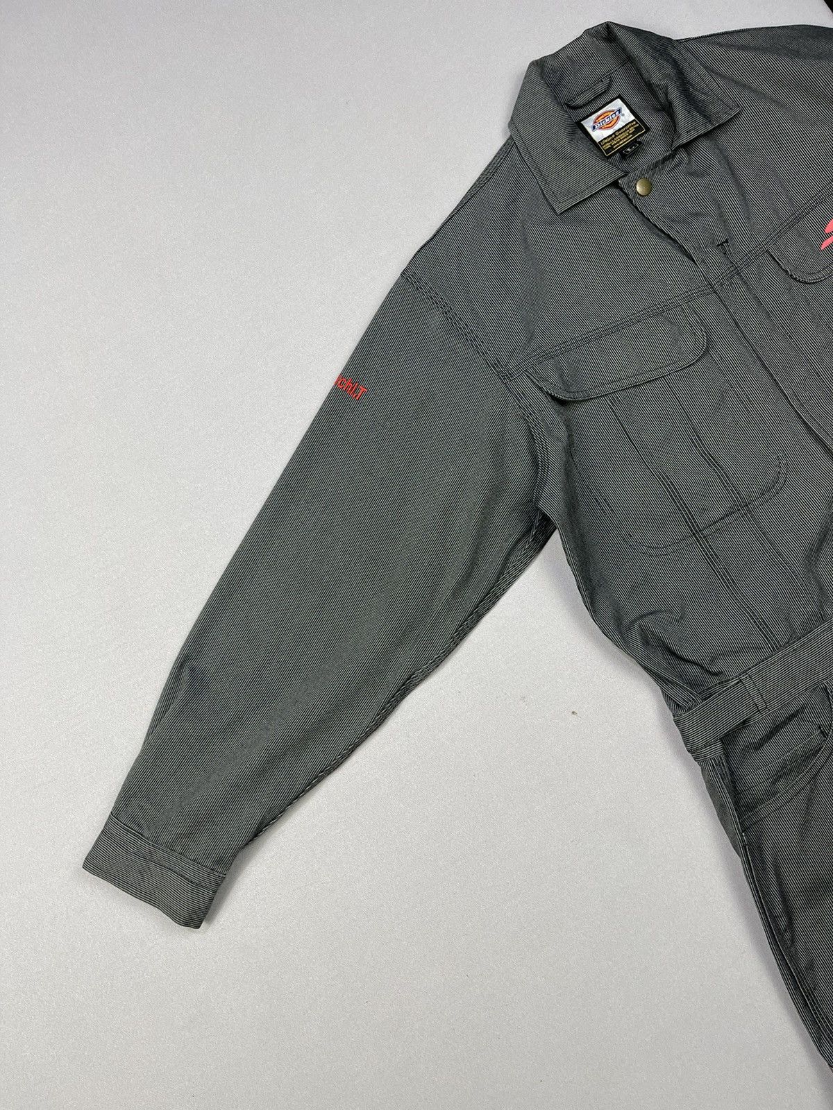 Dickies Hickory DICKIES Workwear Coverall Jumpsuit Size US 37 - 4 Thumbnail