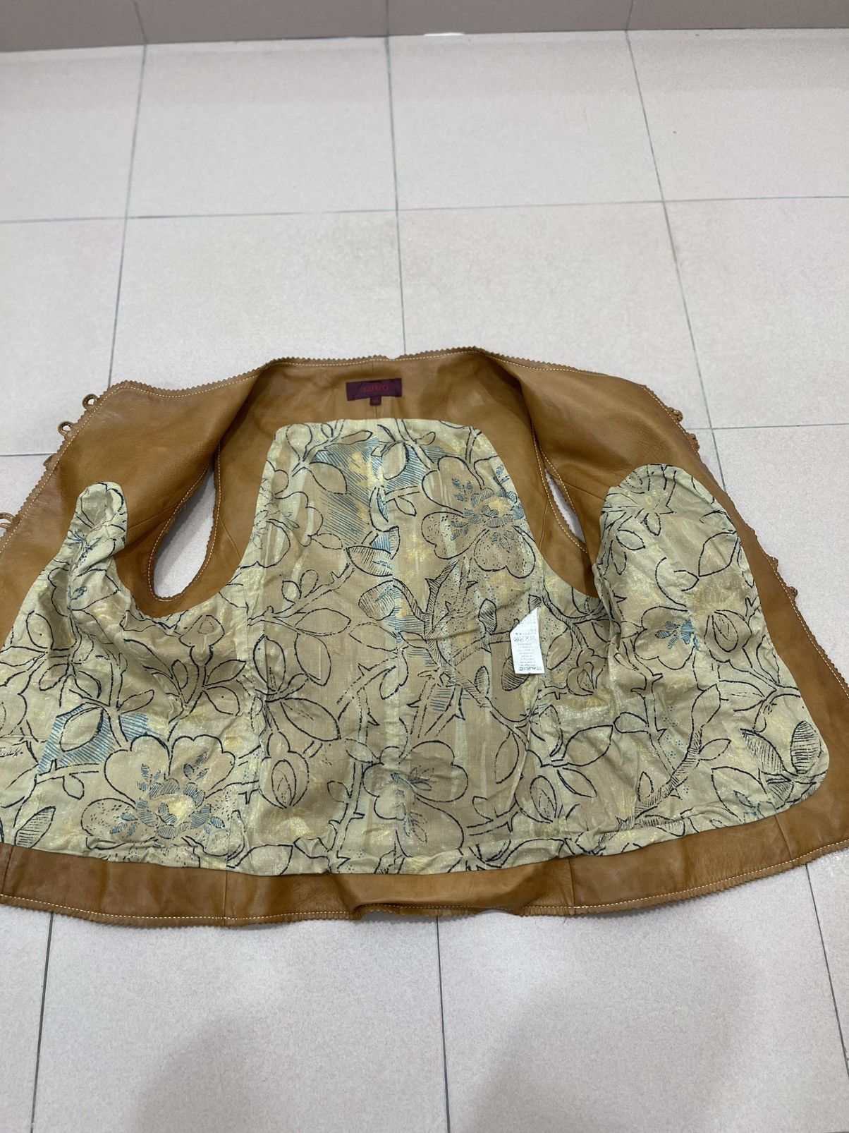 Kenzo Kenzo Vest Leather Size S / US 4 / IT 40 - 15 Thumbnail