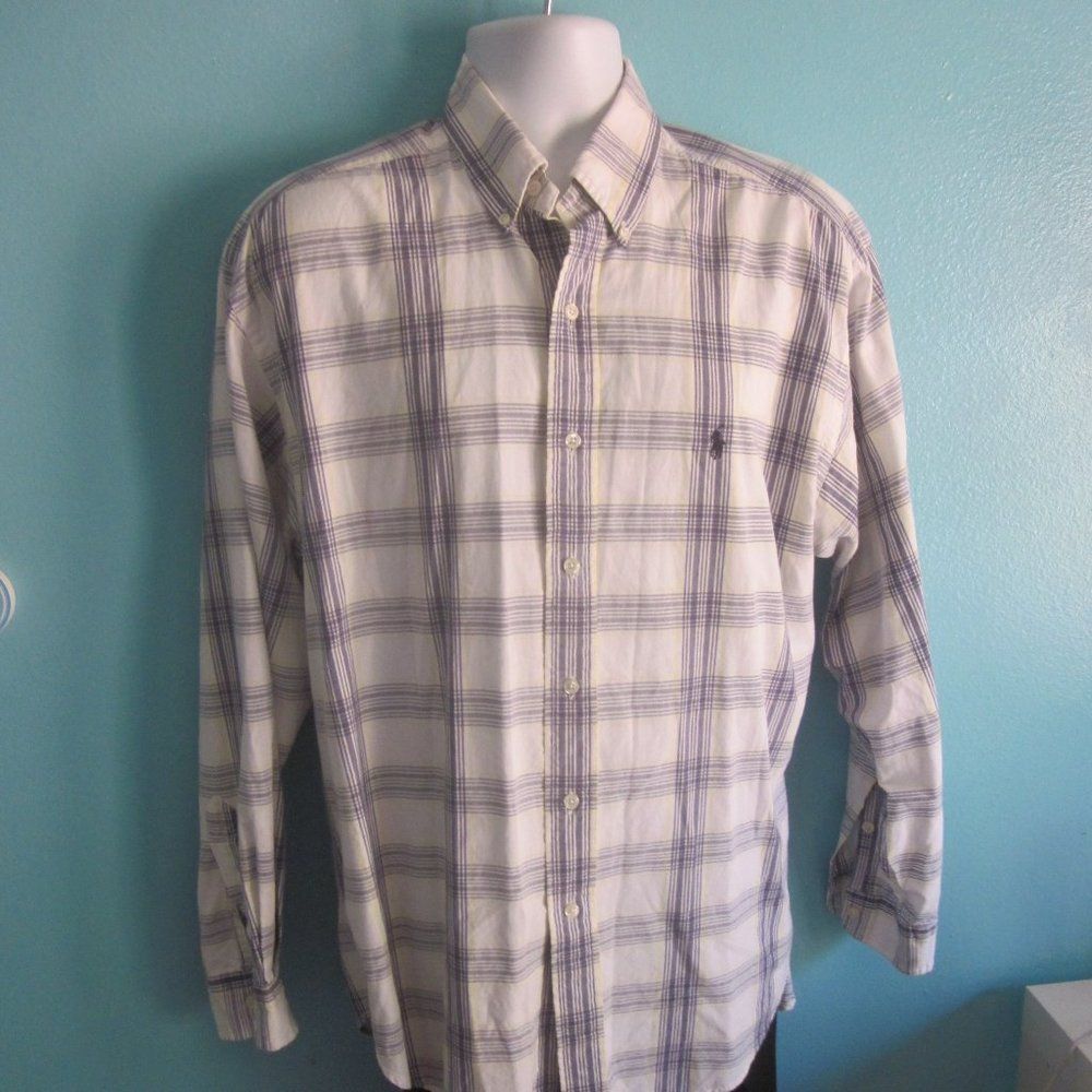 Ralph Lauren Vintage Ralph Lauren Casual Button Front Shirt Size L Size US L / EU 52-54 / 3 - 10 Thumbnail