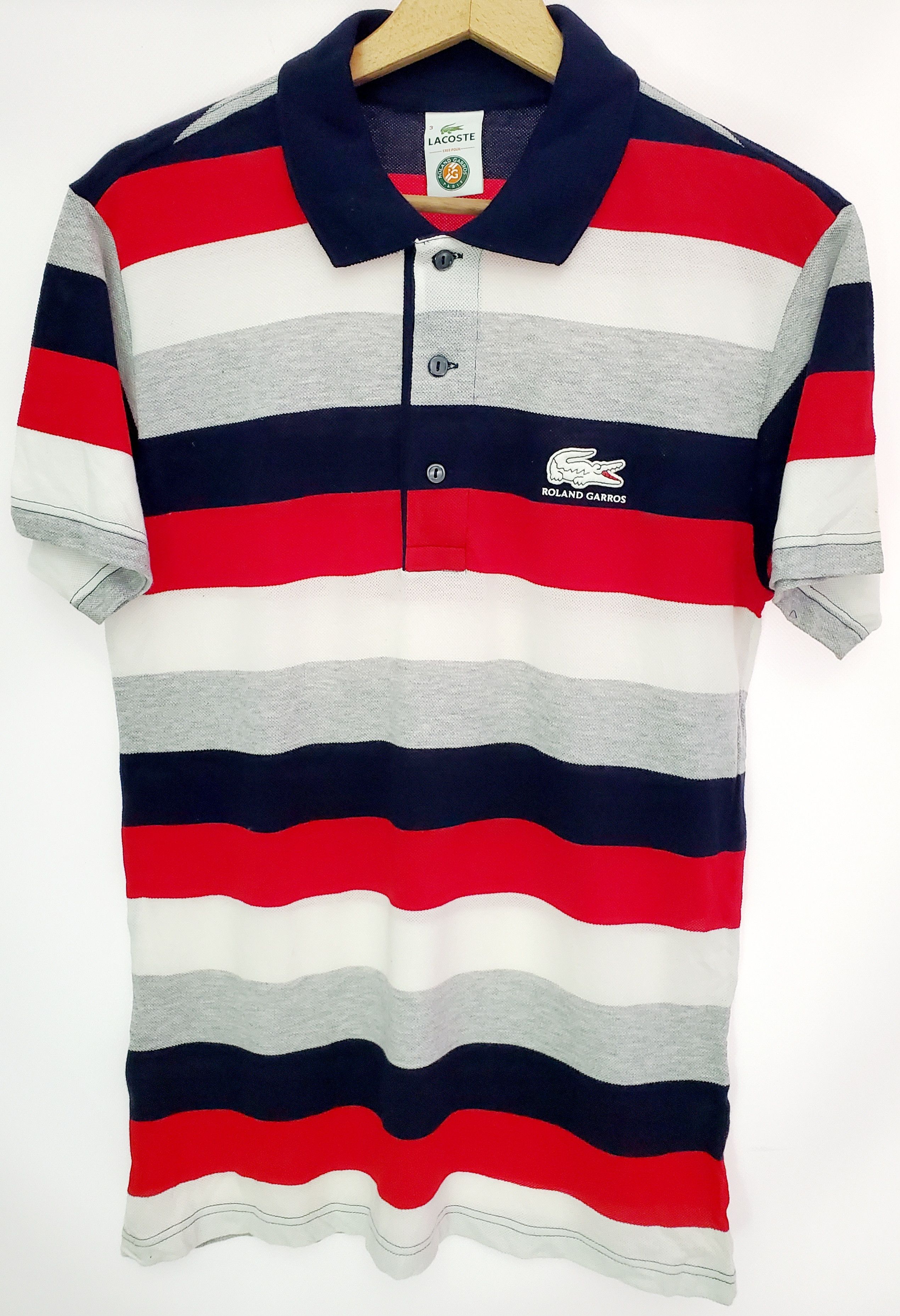 Lacoste x Roland Garros Tennis Polo Shirt ideal conditio S,M