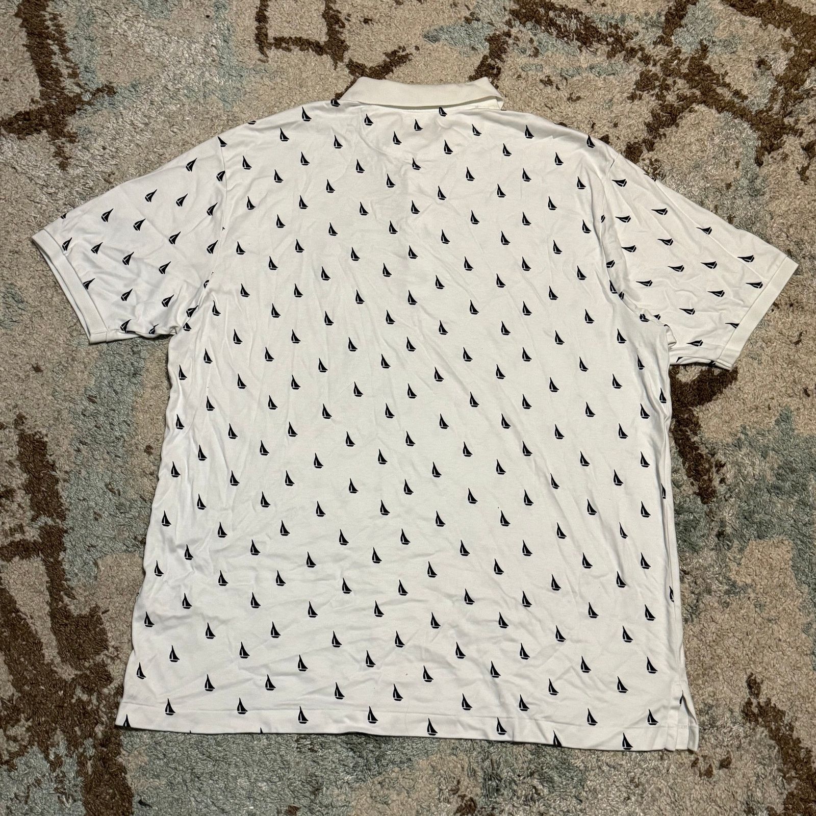 Polo Ralph Lauren Polo Ralph Lauren Sailboat AOP Polo Shirt Size XLT Size US XL / EU 56 / 4 - 2 Thumbnail