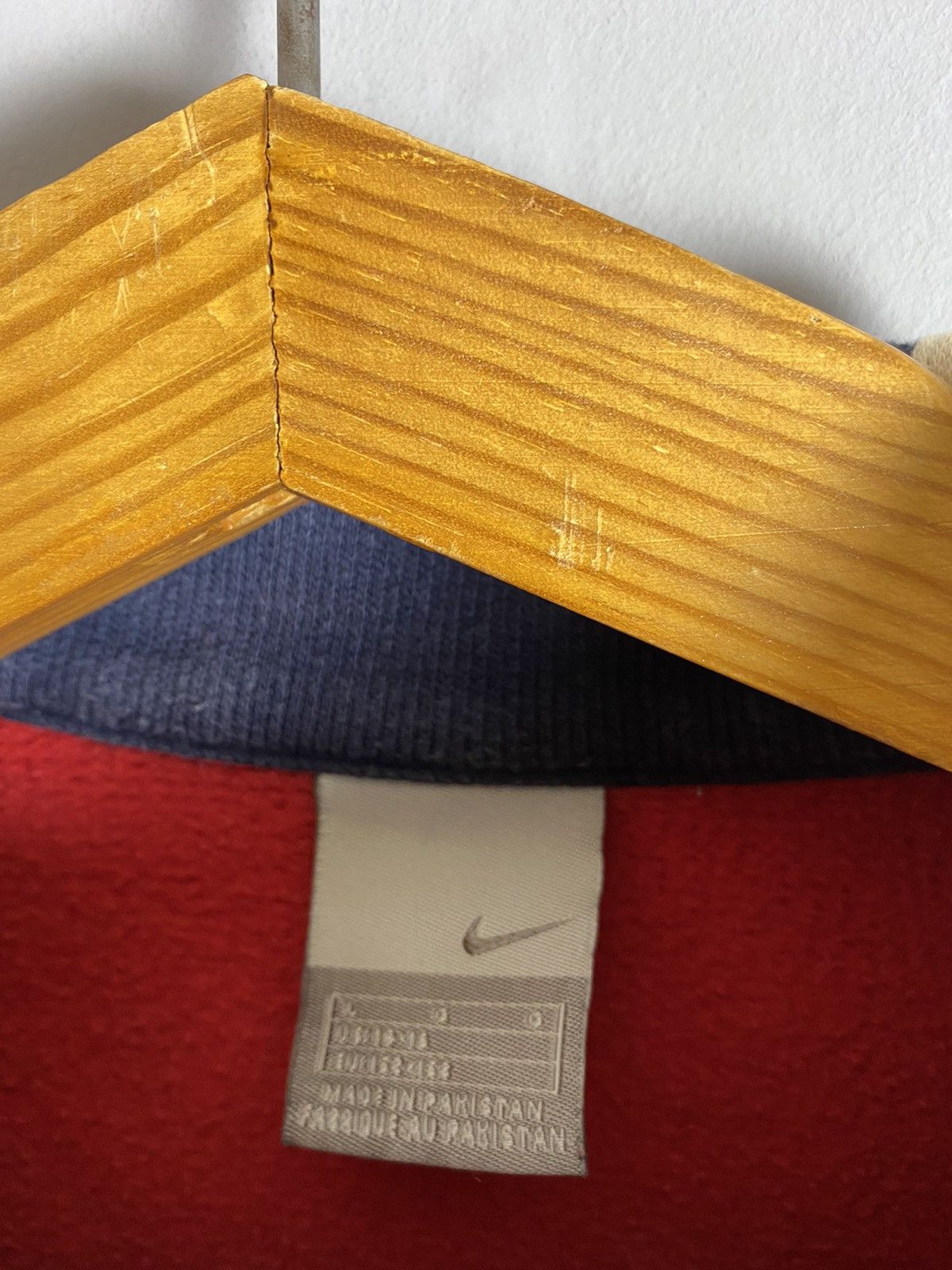 Nike × Vintage Vintage 90s Nike Athletic sweatshirt Size US XS / EU 42 / 0 - 5 Thumbnail