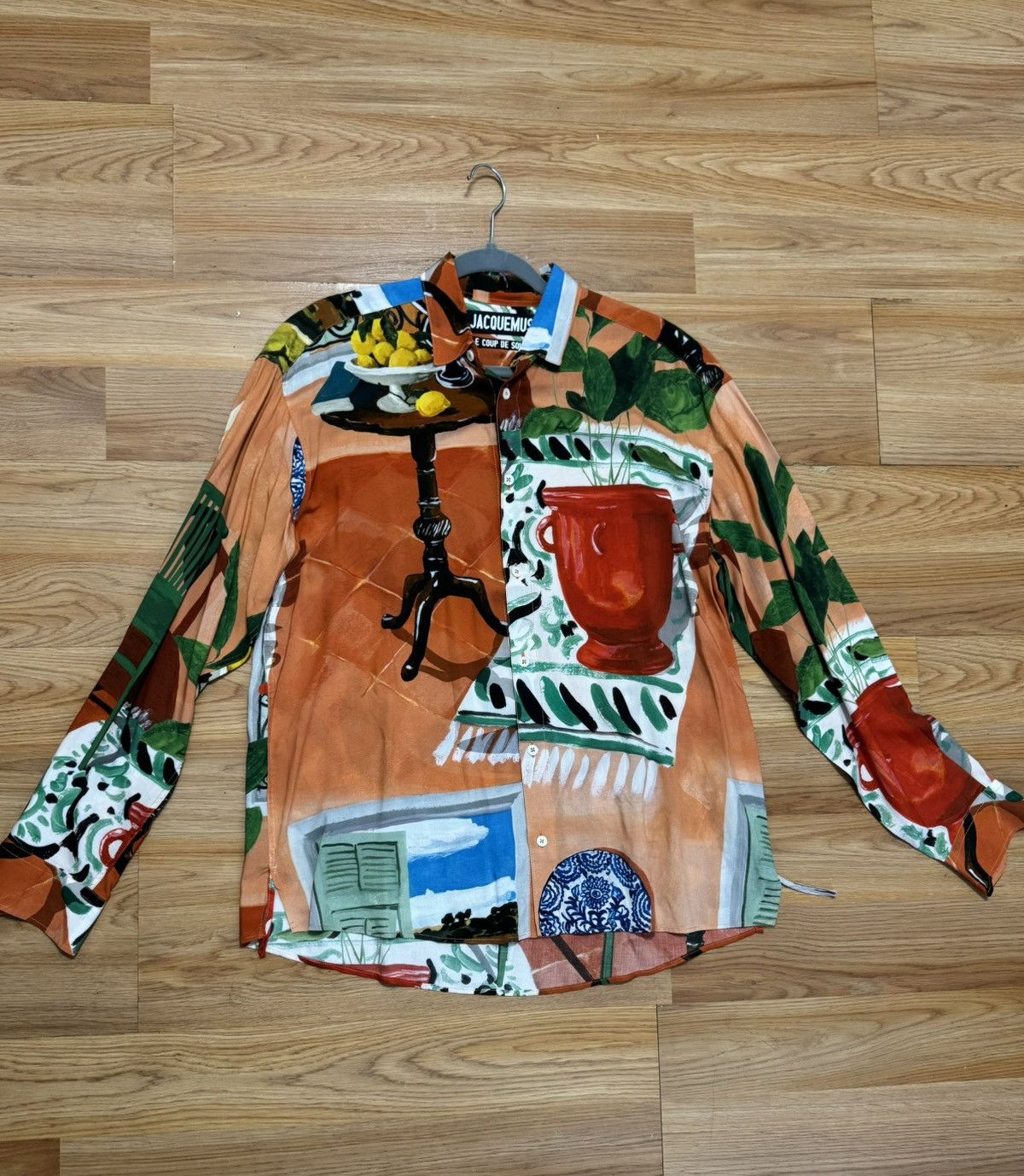 Jacquemus Jacquemus “La Chemise Henri” Shirt Size US S / EU 44-46 / 1 - 1 Thumbnail