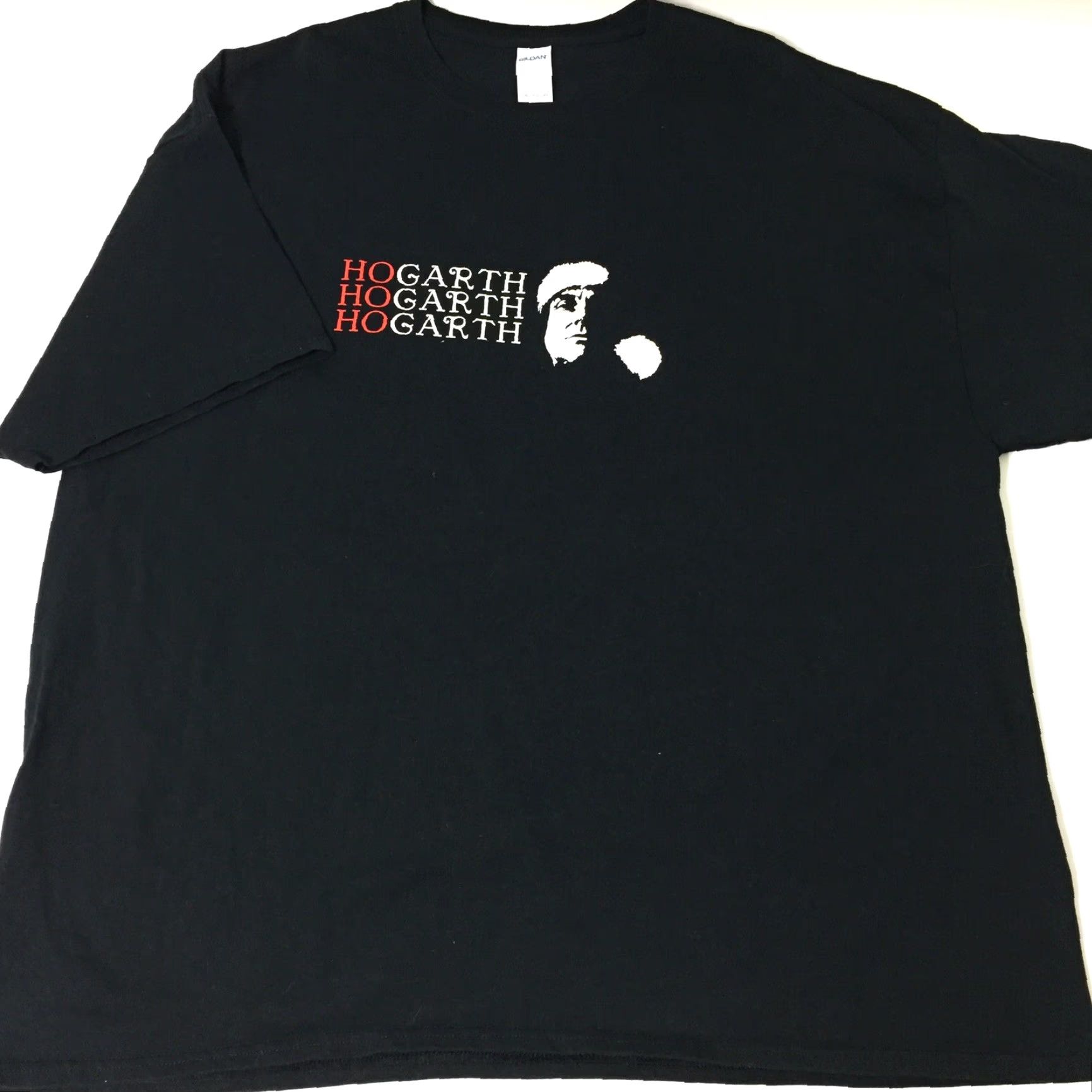 Gildan Hogarth 2017 Tour Shirt Mens 3XL Black Short Sleeve Gildan Ultra Cotton T-Shirt Crew Neck Vintage? Size US XXL / EU 58 / 5 - 2 Thumbnail