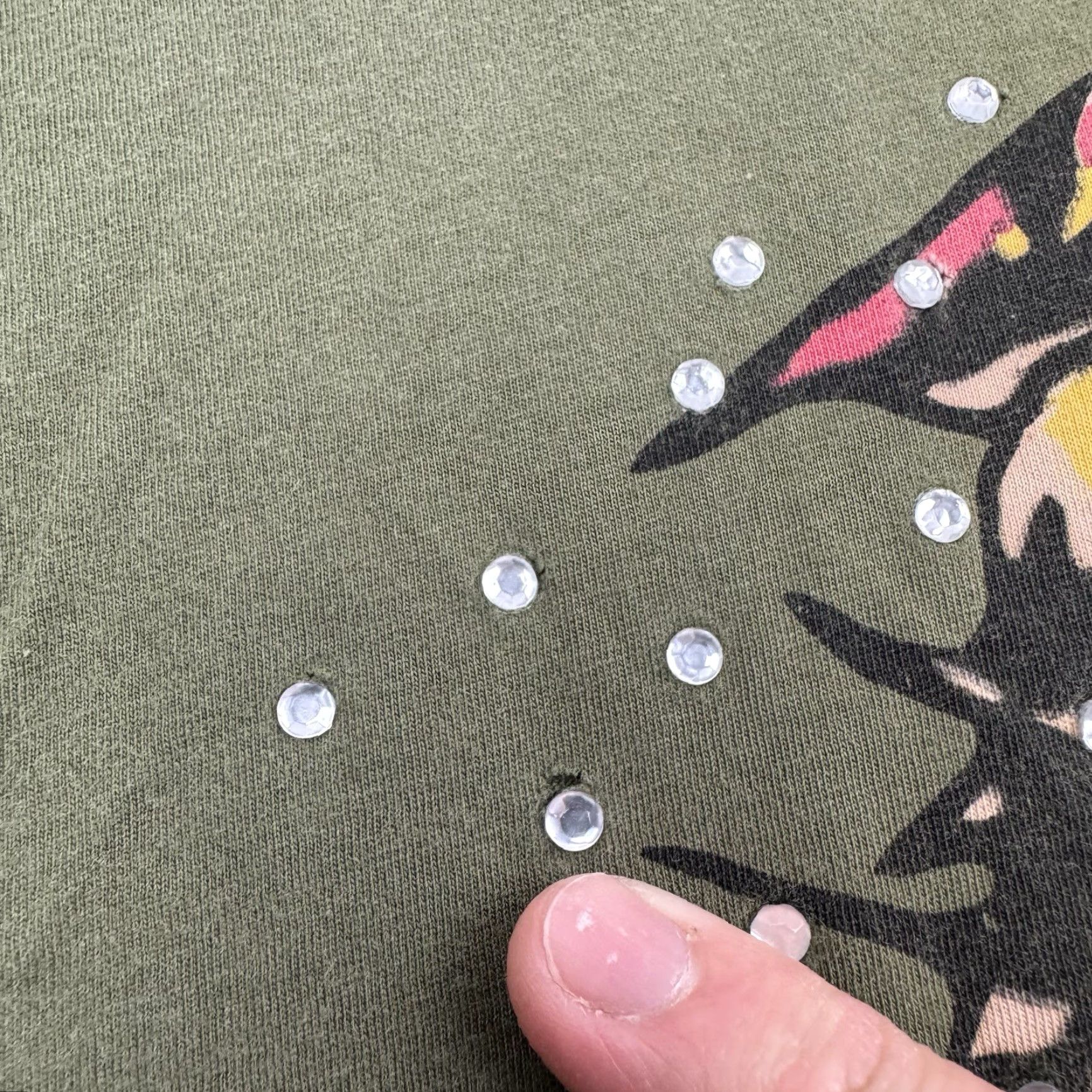Ed Hardy VINTAGE Ed Hardy T Shirt Mens Large Green Hipster Tattoo Designer Graphic Print Short Sleeve Crew Neck 90s Decade Size US L / EU 52-54 / 3 - 4 Thumbnail