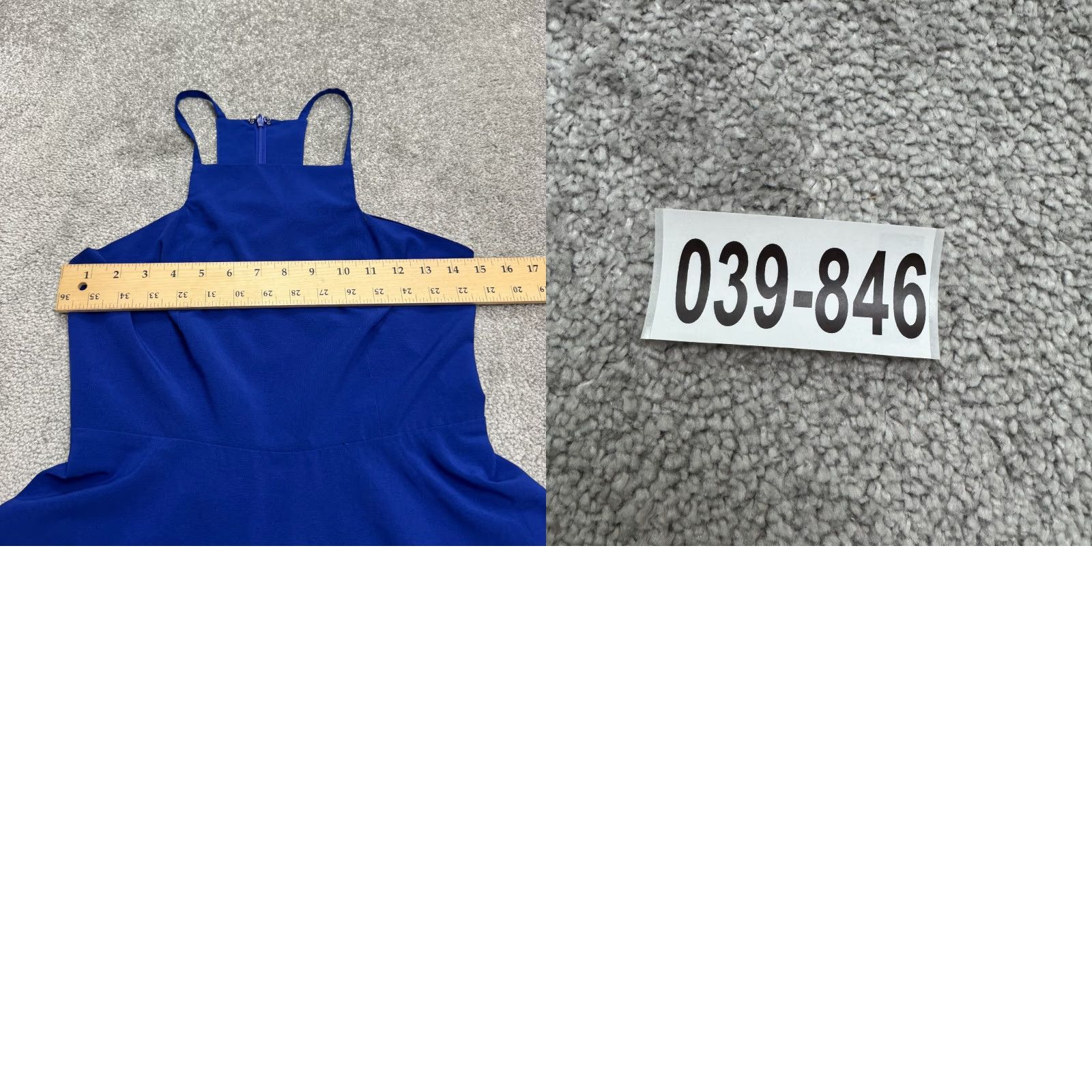 Lulus Lulus Dress Womens Sleeveless Halter A-Line Mini Skater Fit & Flare Royal Blue Size S / US 4 / IT 40 - 10 Thumbnail