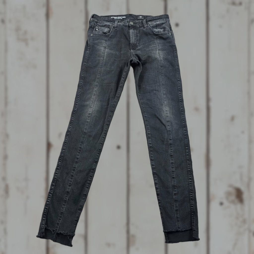 Vintage AG Adriano Goldschmied Black Skinny High Rise Ankle Jeans Womens 28 26x29 Size 28" / US 6 / IT 42 - 1 Thumbnail