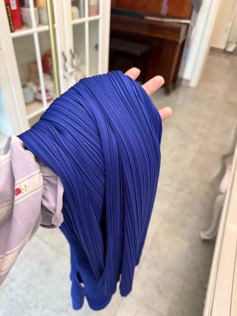 Issey Miyake Issey Miyake size:2 Blue dress Size XS / US 0-2 / IT 36-38 - 7 Thumbnail