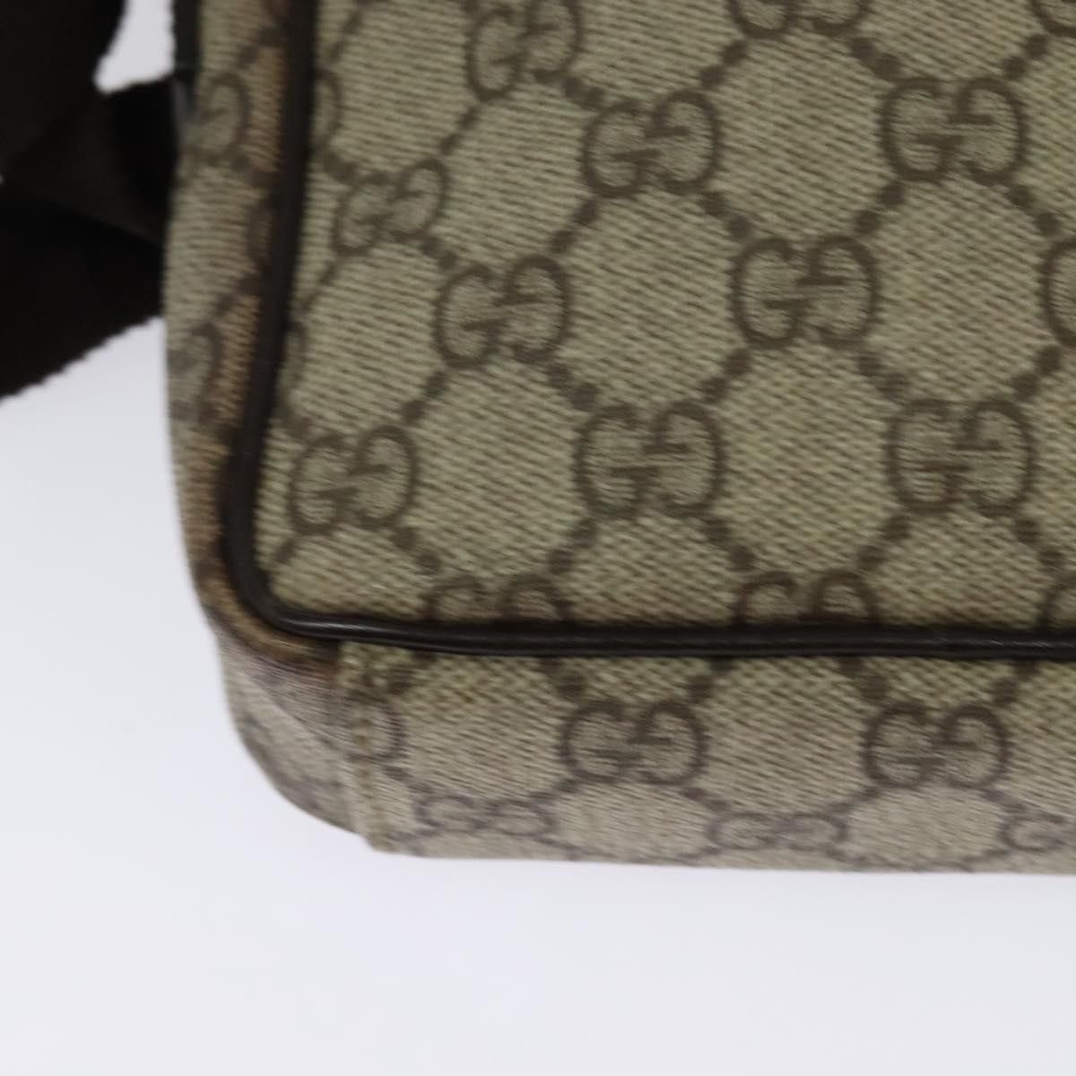 Gucci GUCCI GG Supreme Shoulder Bag Pvc Beige Silver Size ONE SIZE - 12 Thumbnail