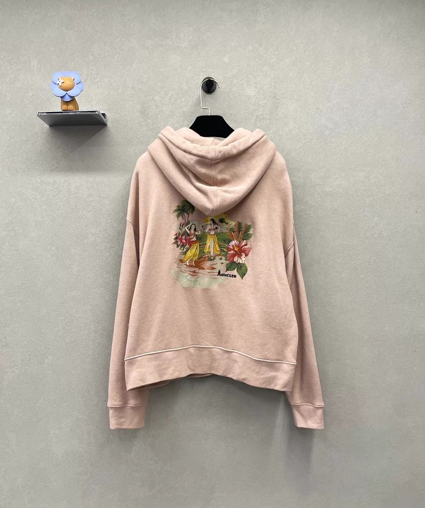 Moncler Moncler soft pink hoodie 165/76A Size M / US 6-8 / IT 42-44 - 2 Thumbnail