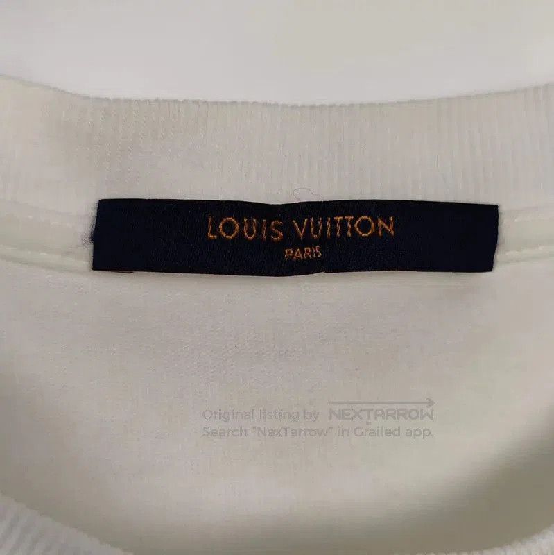 Louis Vuitton Louis Vuitton White Cotton Short Sleeve T-Shirt . Size US S / EU 44-46 / 1 - 3 Thumbnail