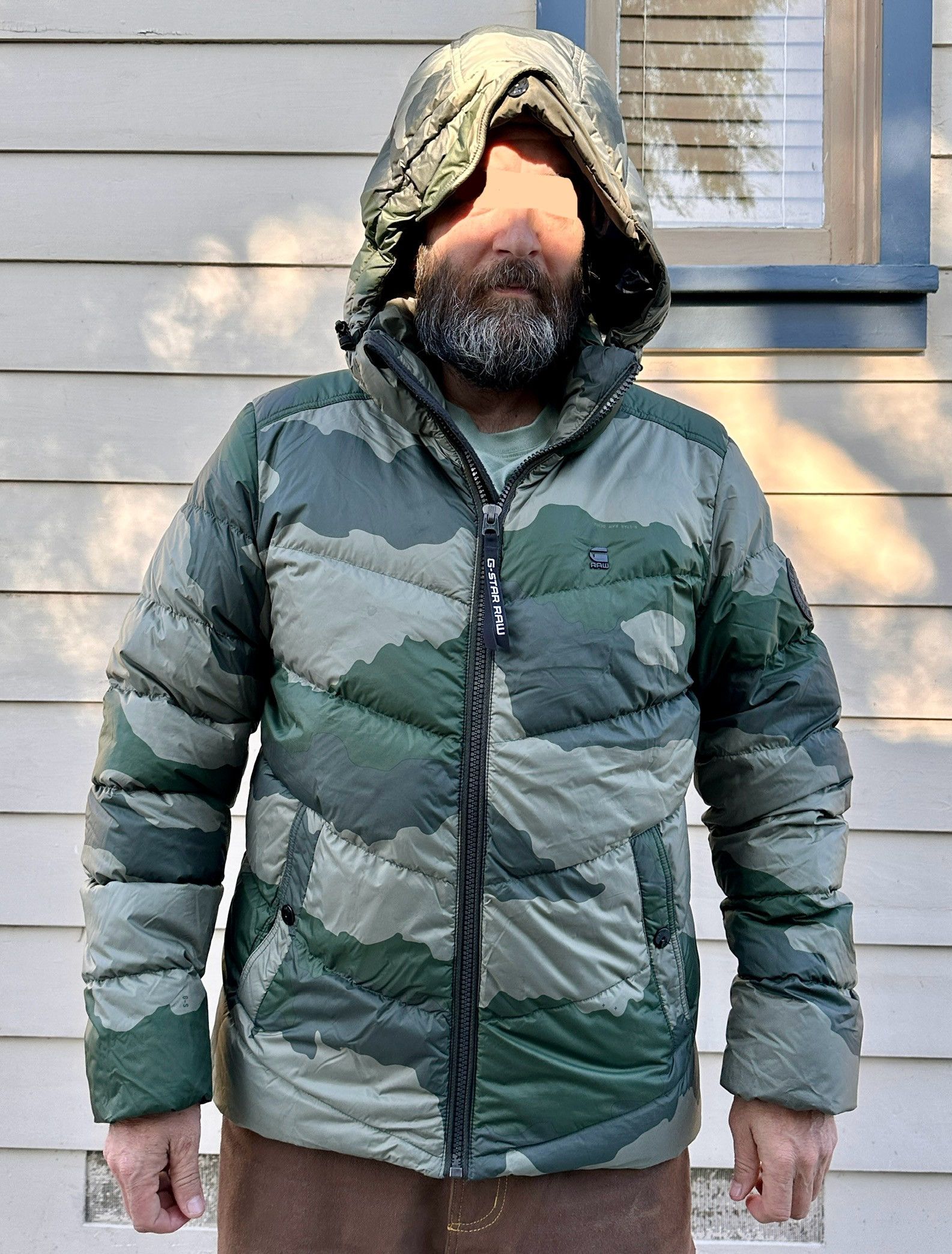 G-Star Raw Whistler Camo Down (80% Duck Down) Puffer Jacket