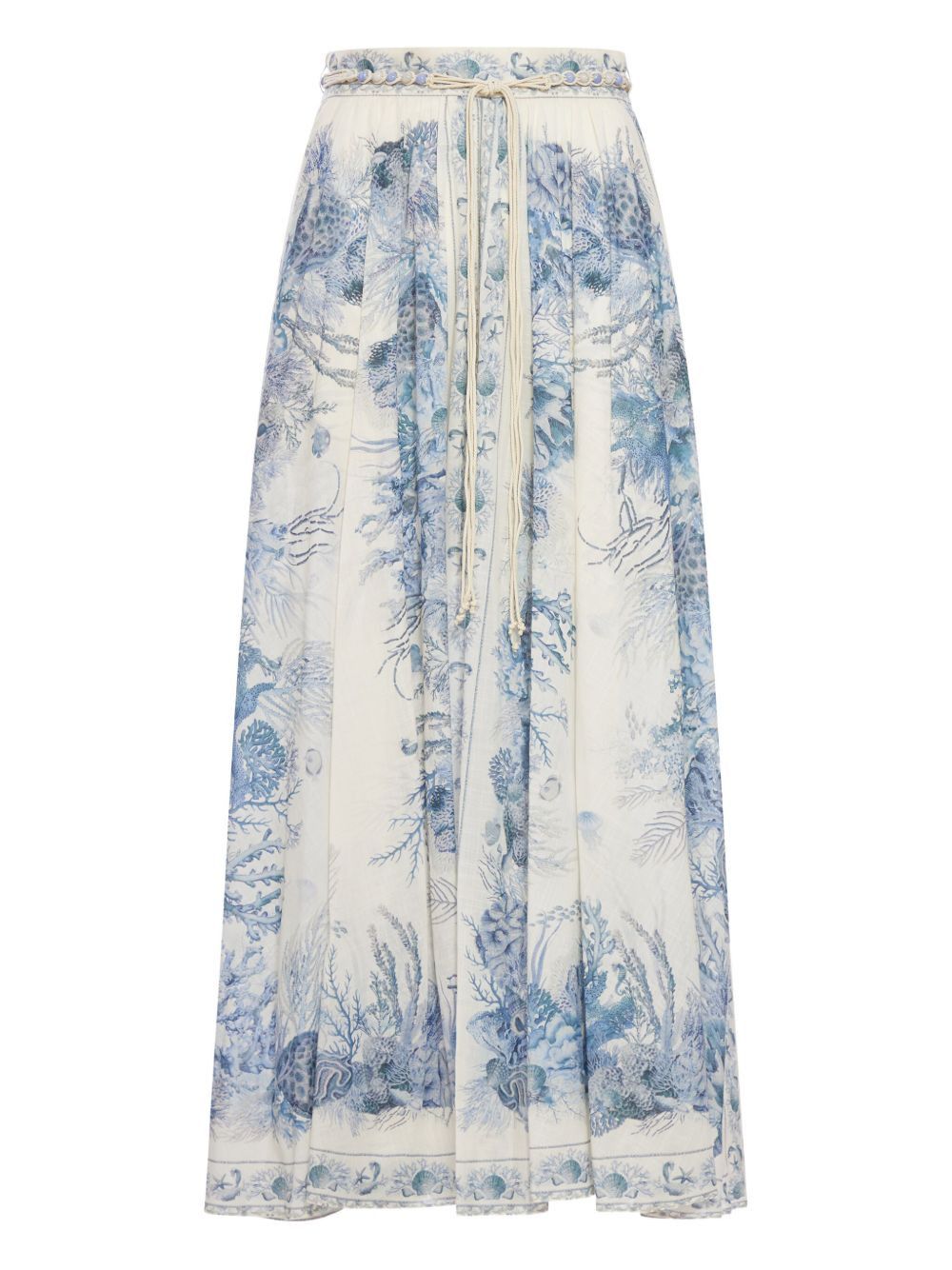 Zimmermann WANDERLUST COTTON MAXI SKIRT Size 26" / US 2 / IT 38 - 1 Thumbnail
