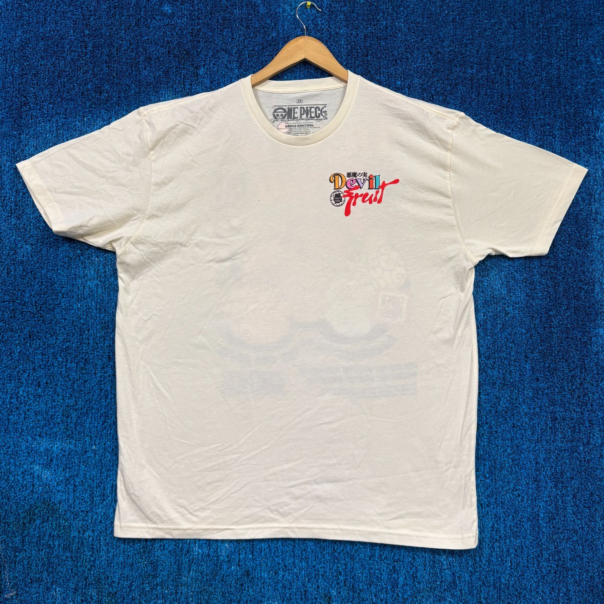 One Piece Devil Fruit Incarnation of the Sea Devil One Piece Tee 2X Size US XXL / EU 58 / 5 - 3 Thumbnail