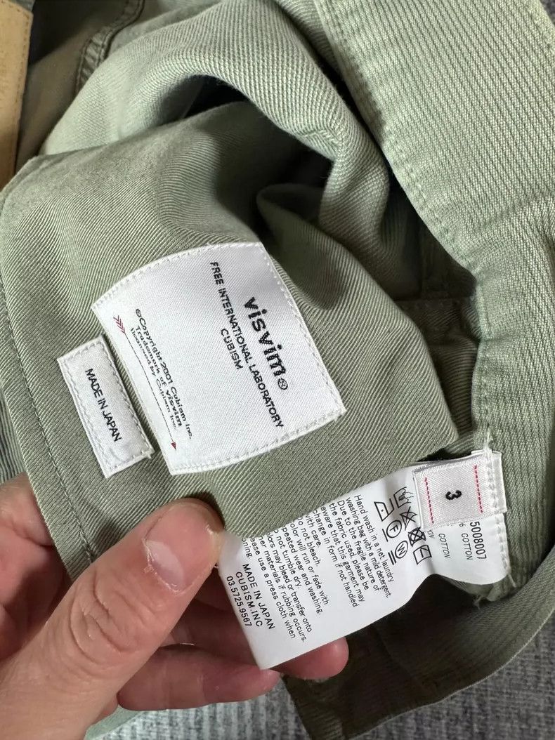 Visvim visvim size 3 23ss Washed and made old slacks pants 2505-N Size US 30 / EU 46 - 4 Thumbnail