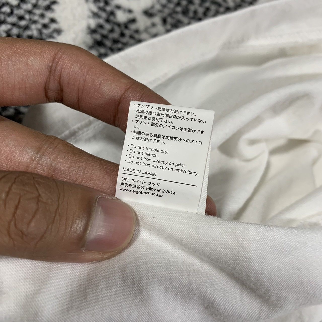 Japanese Brand × Neighborhood NEIGHBORHOOD SHIBUYA EXCLUSIVE LS TEE Size US L / EU 52-54 / 3 - 8 Thumbnail