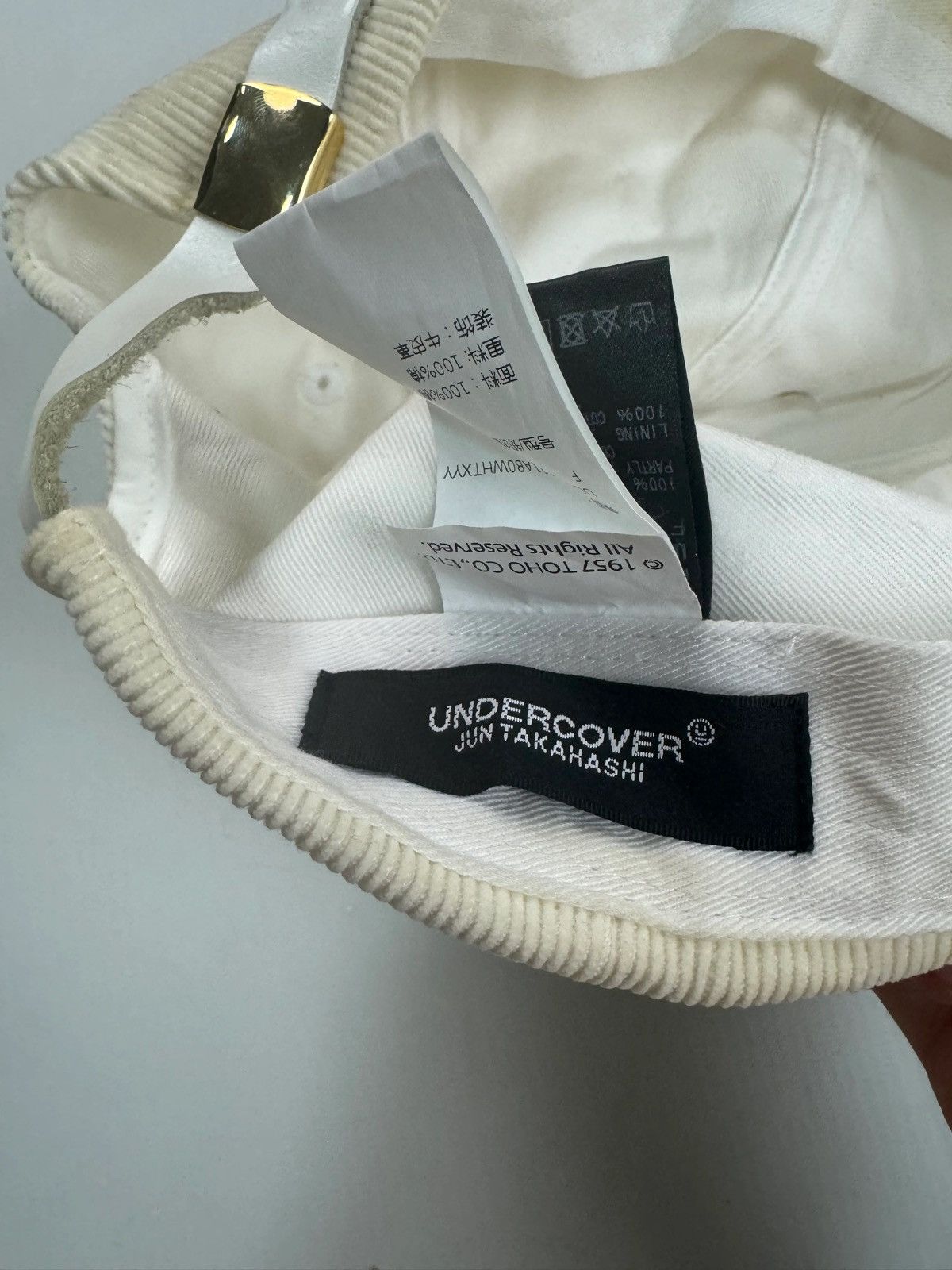 Undercover UNDERCOVER BUNNY HAT CREME WHITE SZ:OS Size ONE SIZE - 4 Thumbnail