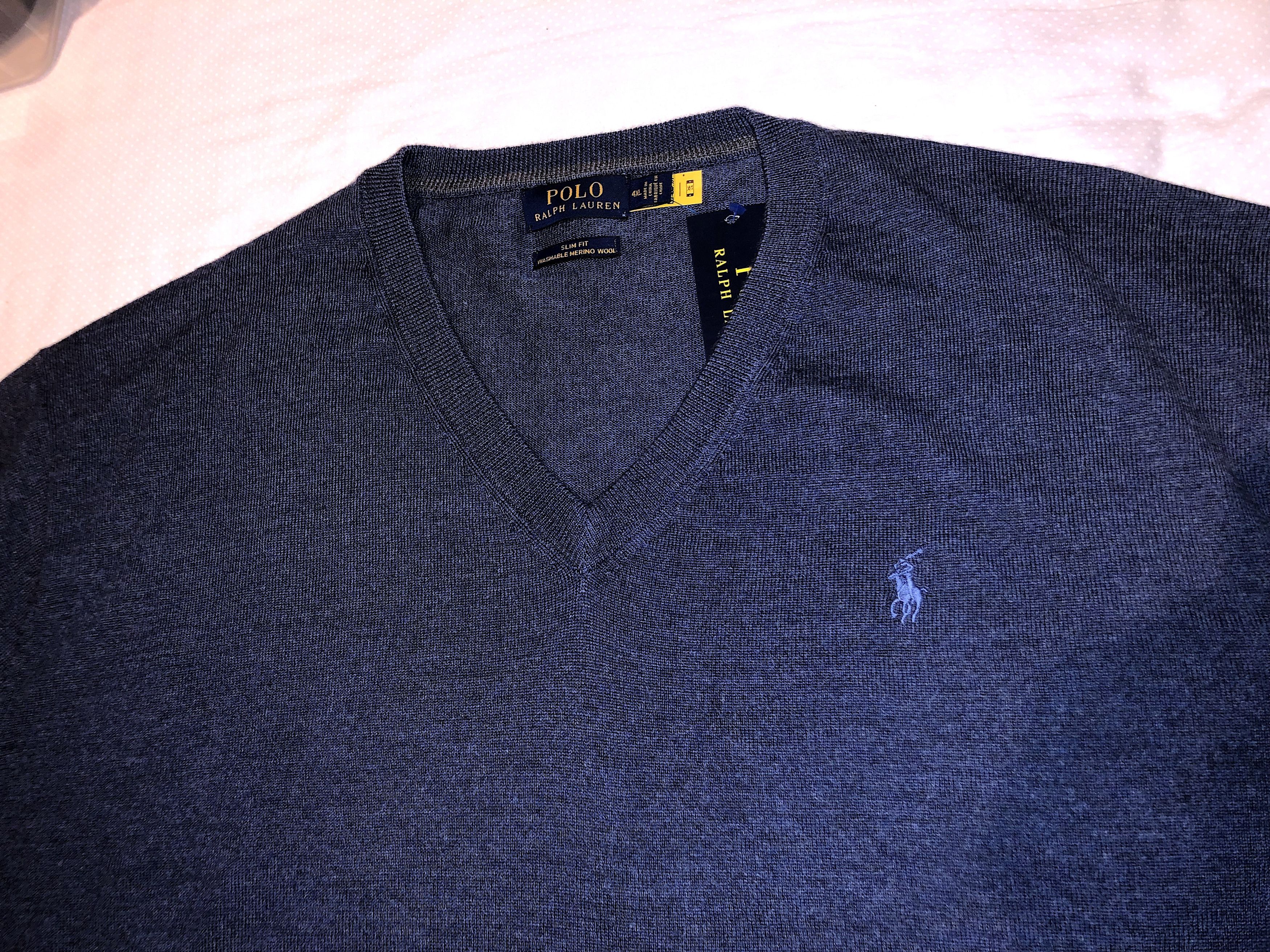 Ralph Lauren Merino wool sweater Size US XXL / EU 58 / 5 - 2 Thumbnail