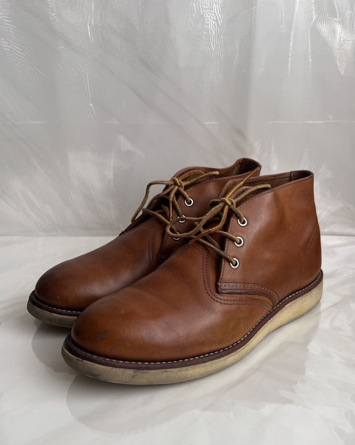 Red Wing Red wing #3140 Heritage work chukka brown leather boot Sz 10 Size US 10 / EU 43 - 3 Thumbnail