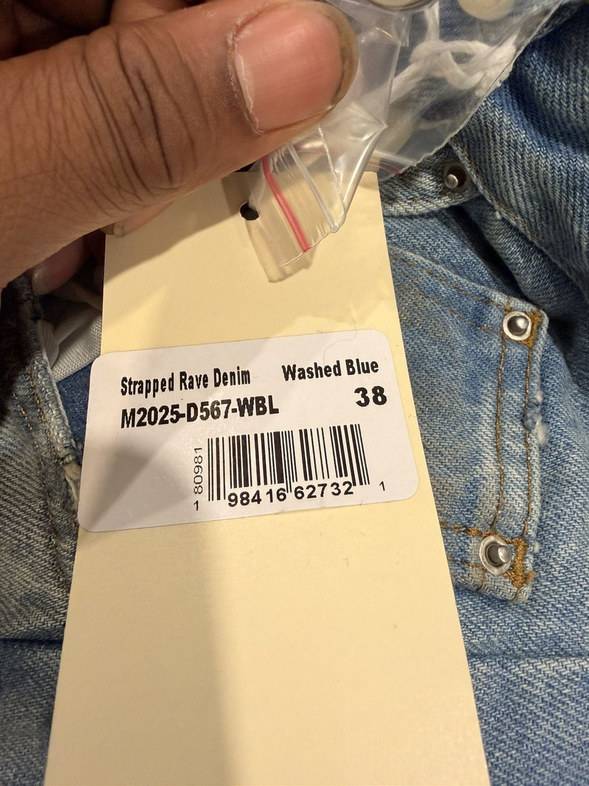 MNML Blue pants Size US 38 / EU 54 - 1 Thumbnail