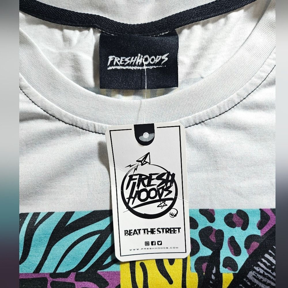 Other Fresh Hoods T Shirt Medium Abstract Art Graffiti Cartoon Size US M / EU 48-50 / 2 - 3 Thumbnail