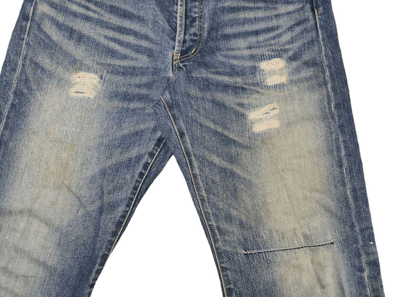 Takeo Kikuchi ❎ Takeo Kikuchi Paint Denim Size US 34 / EU 50 - 7 Thumbnail