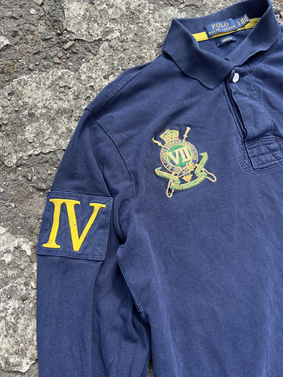 Polo Ralph Lauren Ralph Lauren Big Logo Y2K rugby long sleeve polo size L Size US L / EU 52-54 / 3 - 5 Thumbnail