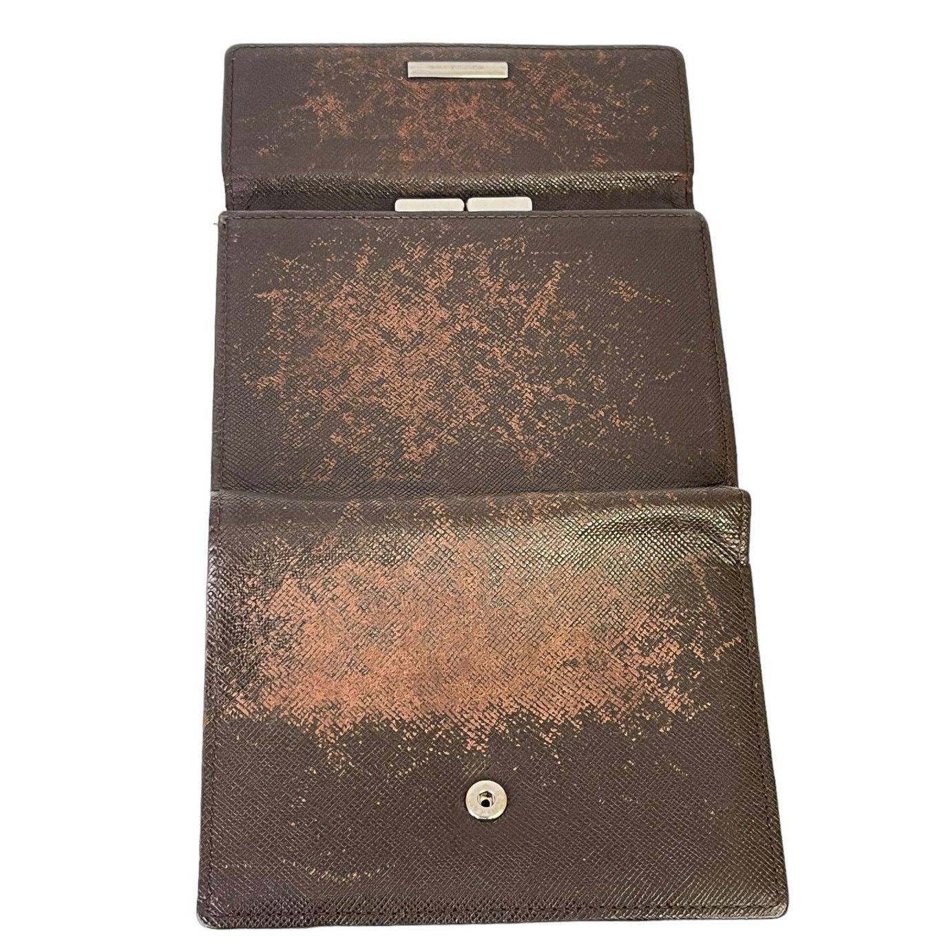 Burberry Burberry Leather Folding Wallet Size ONE SIZE - 4 Thumbnail