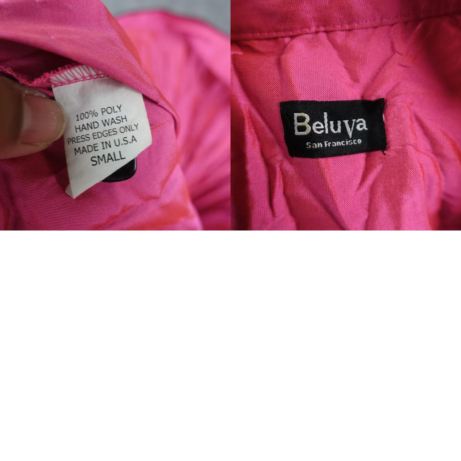 Pinko VINTAGE Beluva Top Womens S Pink Sleeveless Collared Button-Front Blouse Shirt Casual Workwear Size S / US 4 / IT 40 - 10 Thumbnail