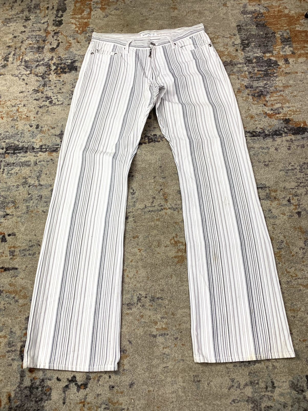 If Six Was Nine × Japanese Brand × semanticdesign Vintage Semantic design stripe style Size US 31 - 3 Thumbnail
